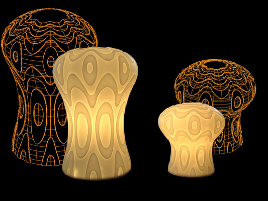 shanti bone china lamps